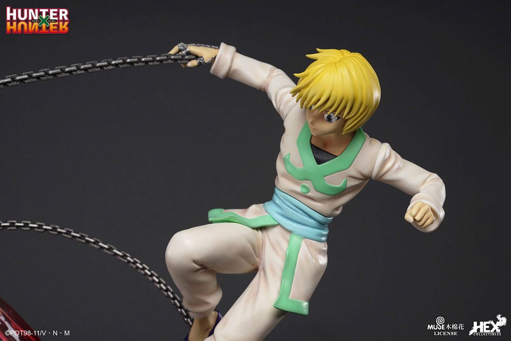 Hunter x Hunter Elite Dynamic Statue 1/6 Kurapika protiv Uvogina 61 cm