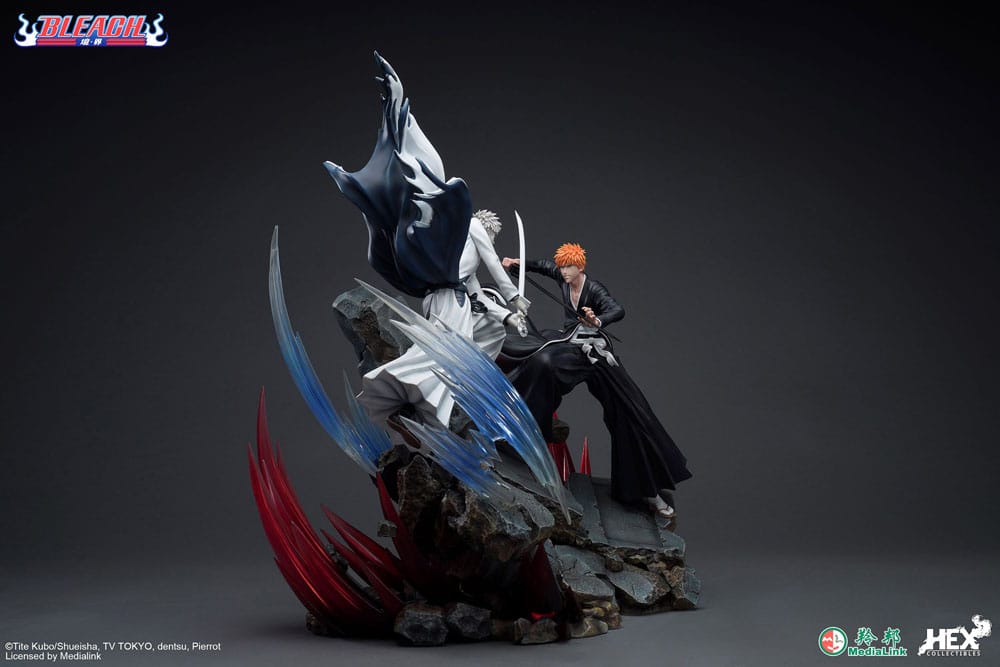 Bleach Elite Dynamic Statup 1/6 Ichigo Kurosaki vs Hollow Ichigo 56 cm