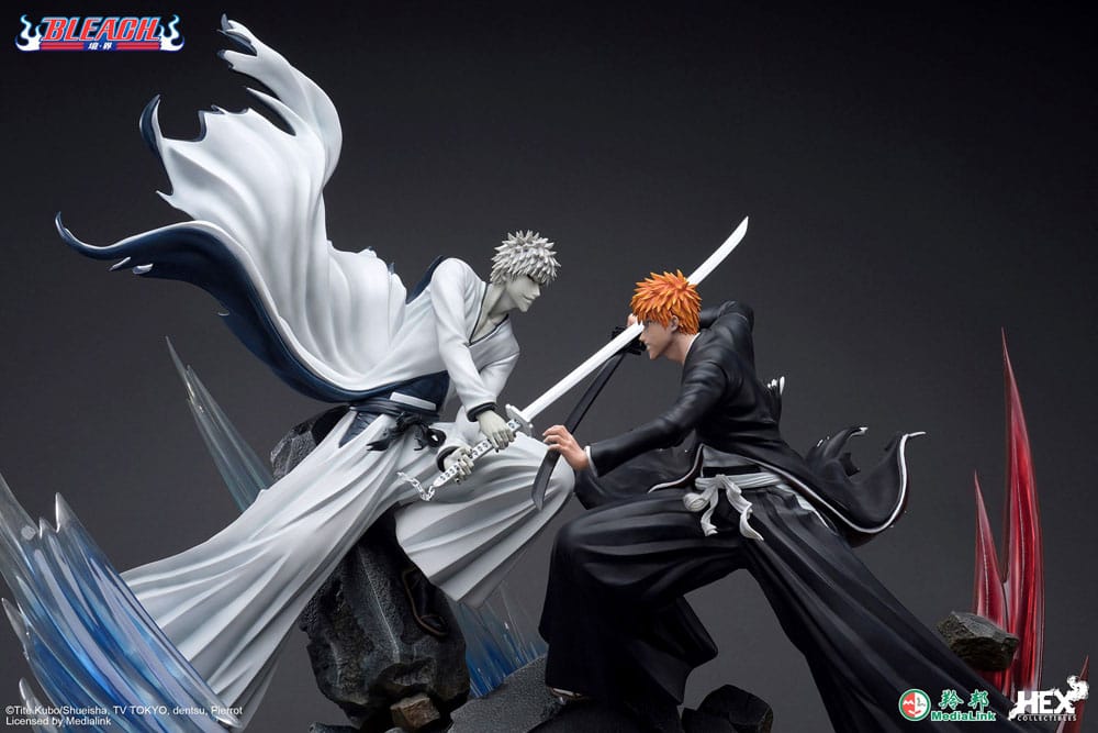 Bleach Elite Dynamic Statup 1/6 Ichigo Kurosaki vs Hollow Ichigo 56 cm