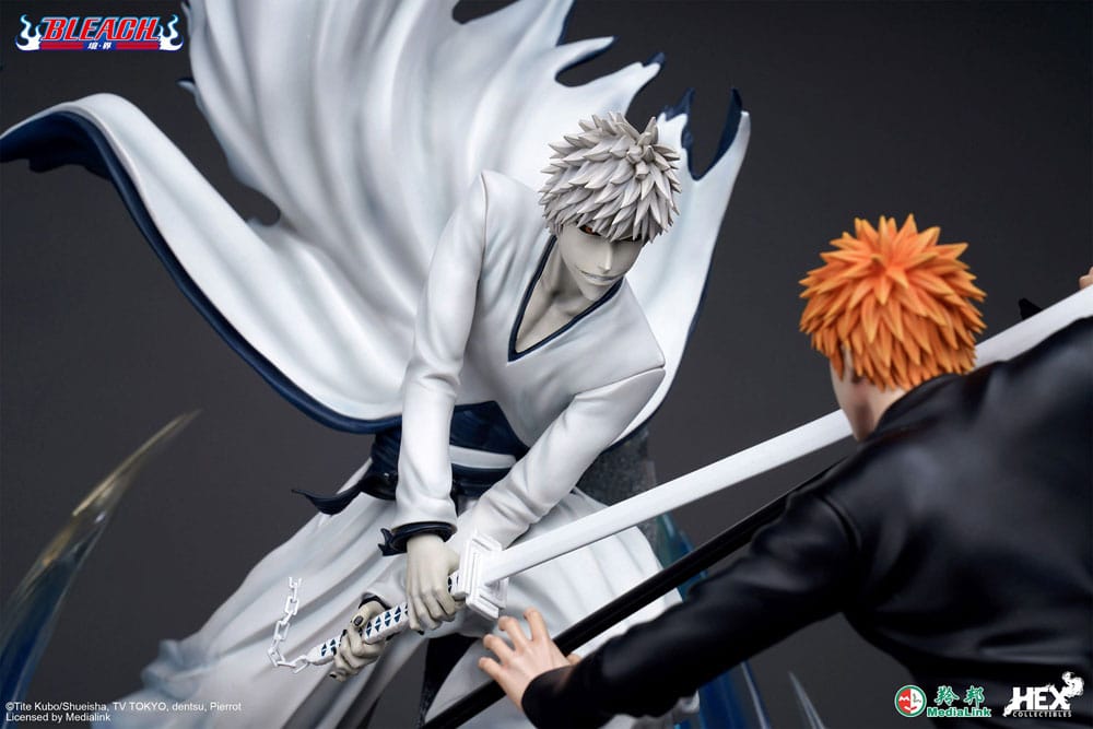 Bleach Elite Dynamic Statue 1/6 Ichigo Kurosaki vs Hollow Ichigo 56 cm