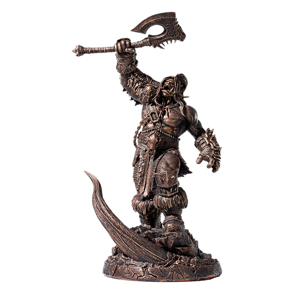 World of Warcraft-staty 1/10 Bronsfärgad upplaga Grommash Hellscream 31 cm