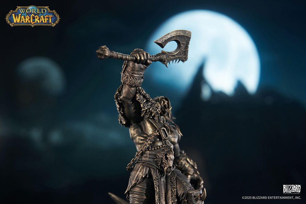 World of Warcraft-staty 1/10 Bronsfärgad upplaga Grommash Hellscream 31 cm