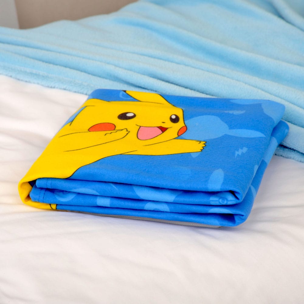 Pokemon fleece pokrivač Starter Pokemon 130 x 160 cm