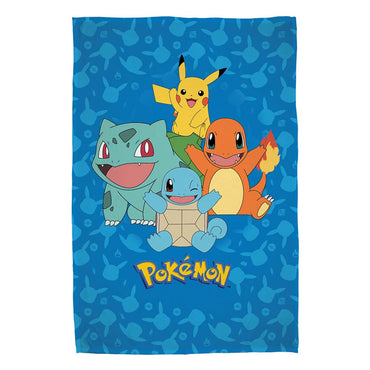 Pokemon Fleece teppe startpokemon 130 x 160 cm