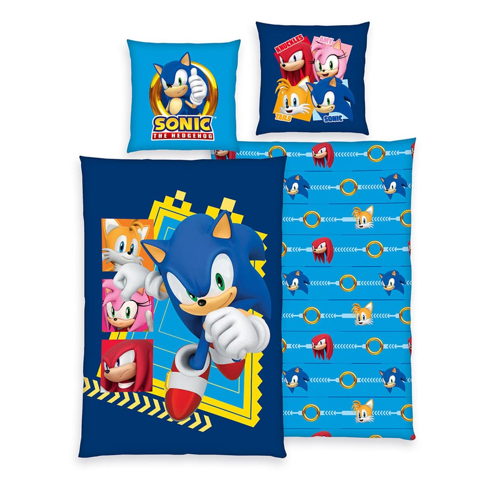 Sonic - The Hedgehog Led Linen 135 x 200 cm