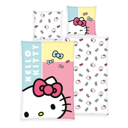 Hello Kitty Yorgan Seti Hello Kitty Yay 135 x 200 cm / 80 x 80 cm