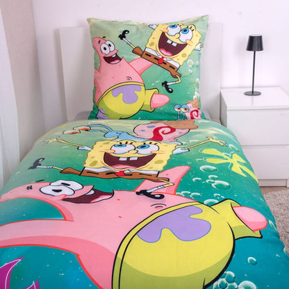 Spongebob Squarepants Ensemble de couette 135 x 200 cm / 80 x 80 cm