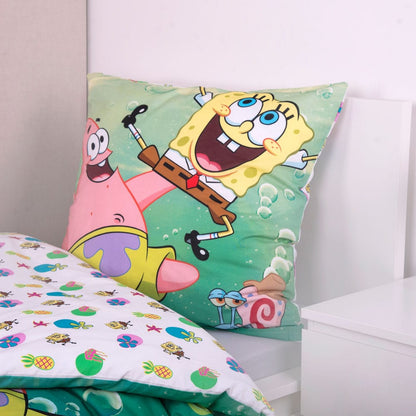 Spongebob Squarepants Ensemble de couette 135 x 200 cm / 80 x 80 cm