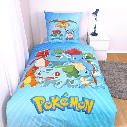 Pokemon Duvet Set Group B 135 x 200 cm / 80 x 80 cm