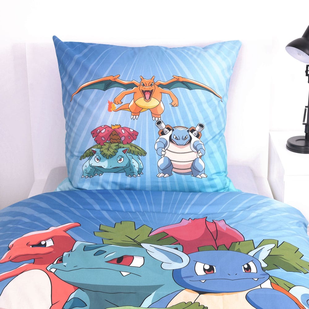 Pokemon Duvet Set Group B 135 x 200 cm / 80 x 80 cm