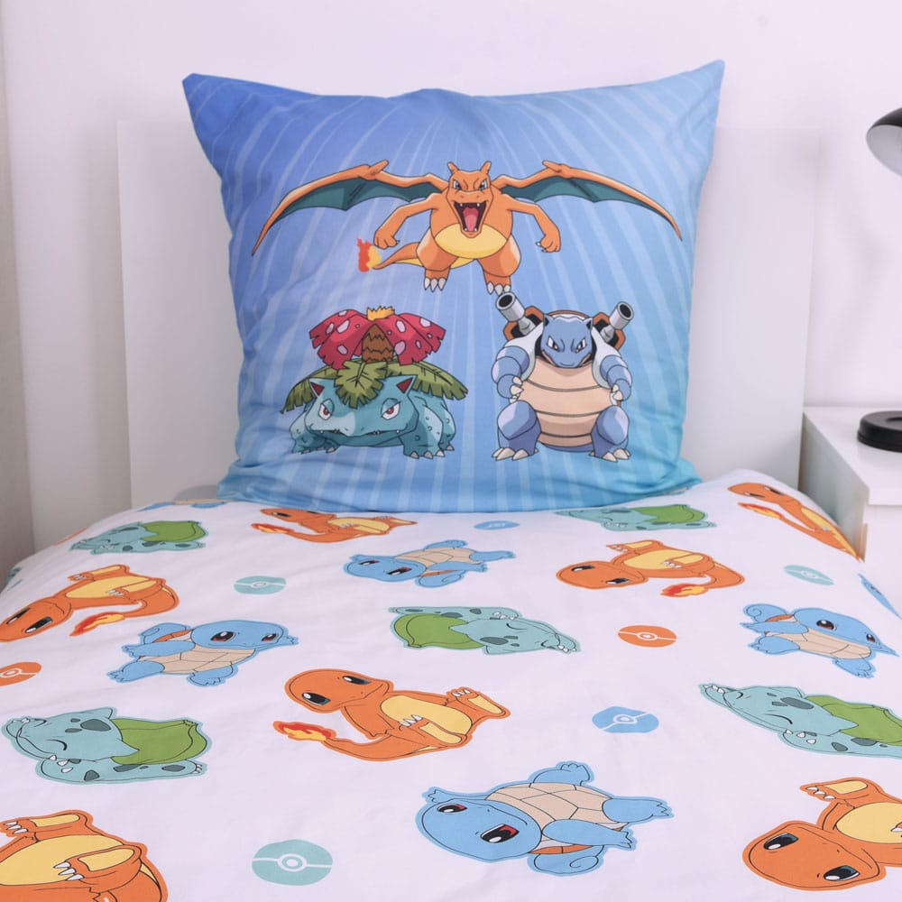 Pokemon Duvet Set Group B 135 x 200 cm / 80 x 80 cm