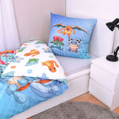 Pokemon Duvet Set Group B 135 x 200 cm / 80 x 80 cm