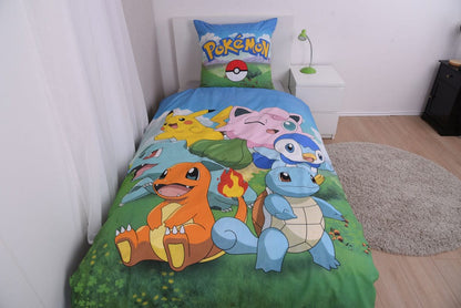 Pokemon Duvet Set Group A 135 x 200 cm / 80 x 80 cm