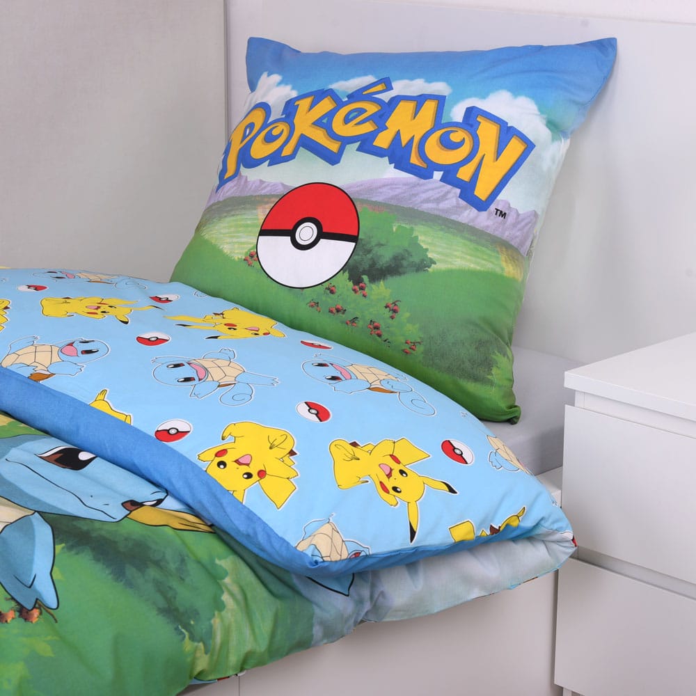 Pokemon Duvet Set Group A 135 x 200 cm / 80 x 80 cm