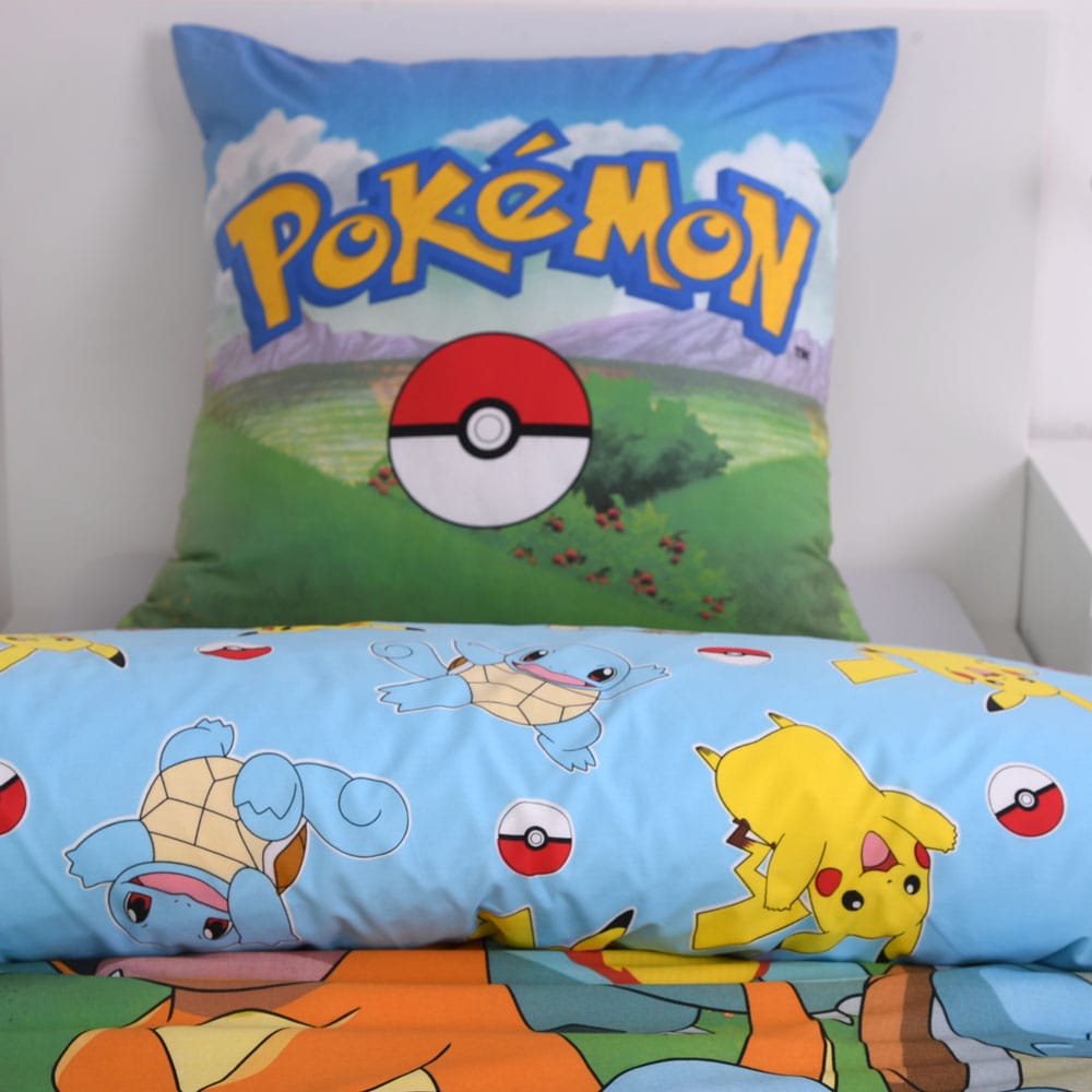 Pokemon Duvet Set Group A 135 x 200 cm / 80 x 80 cm