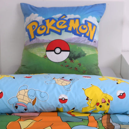 Pokemon Duvet Set Group A 135 x 200 cm / 80 x 80 cm