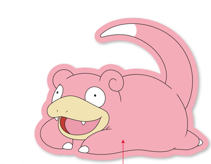 Pokemon jastuk Slowpoke 35 cm