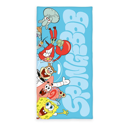 Spongebob Squarepants Toule de velours 75 x 150 cm