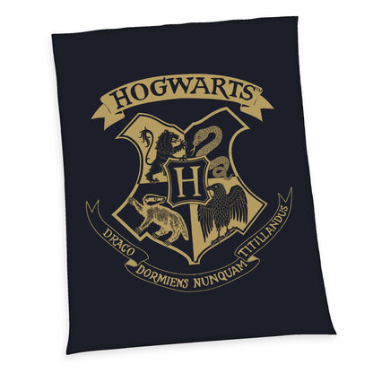 Harry Potter Fleece -filt Hogwarts 150 x 200 cm
