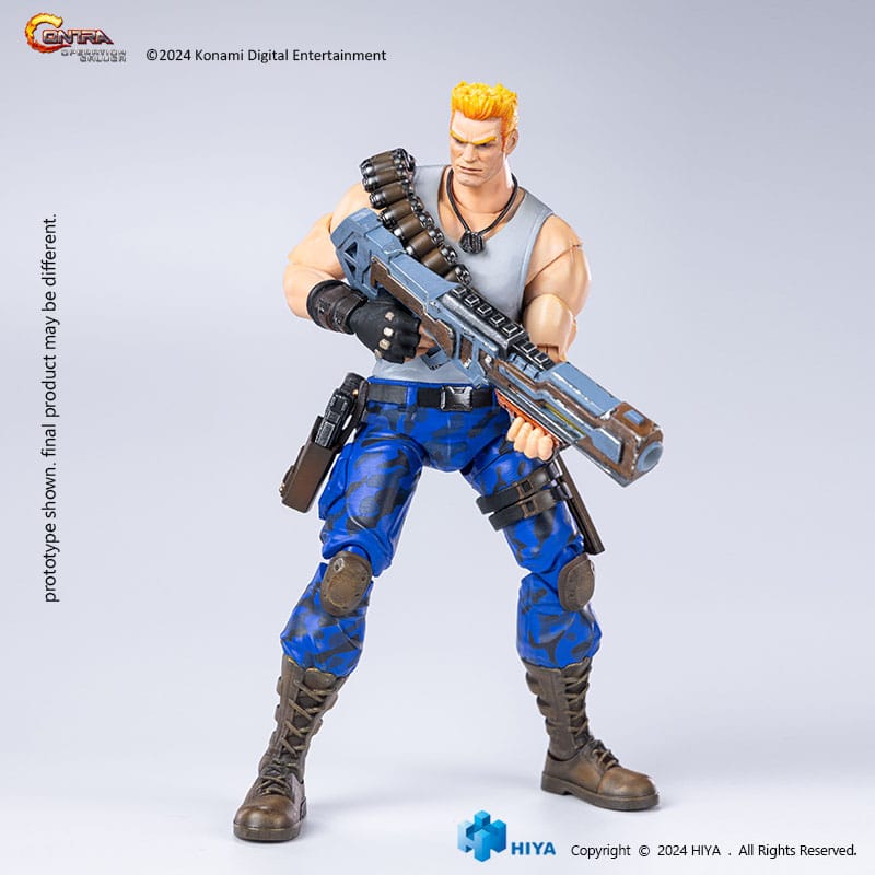 Contra: Operatie Galuga Exquisite Basic Action Figuur Bill Rizer 16 cm