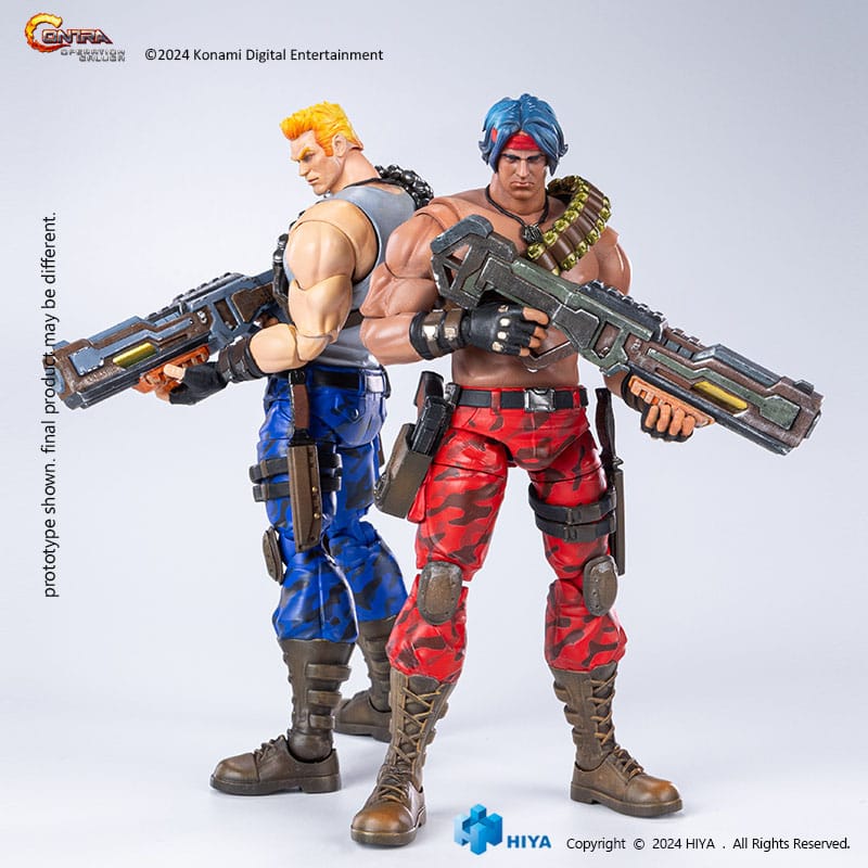 Contra: Operatie Galuga Exquisite Basic Action Figuur Bill Rizer 16 cm