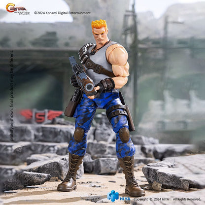 Contra: Operatie Galuga Exquisite Basic Action Figuur Bill Rizer 16 cm