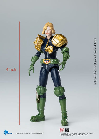 2000 AD Exquisite Mini Action Figure 1/18 Judge Dredd Judge Anderson VS The Dark Judges 10 cm