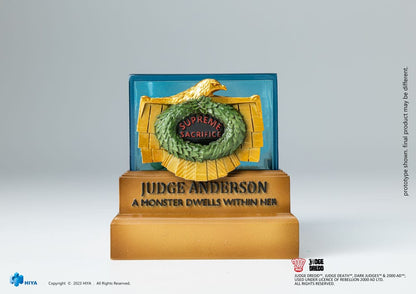 2000 AD Zarif Mini Eylem Şekil 1/18 Yargıç Dredd Yargıç Anderson Kahramanlar Hall of Heroes 10 cm