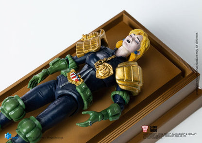 2000 AD Zarif Mini Eylem Şekil 1/18 Yargıç Dredd Yargıç Anderson Kahramanlar Hall of Heroes 10 cm