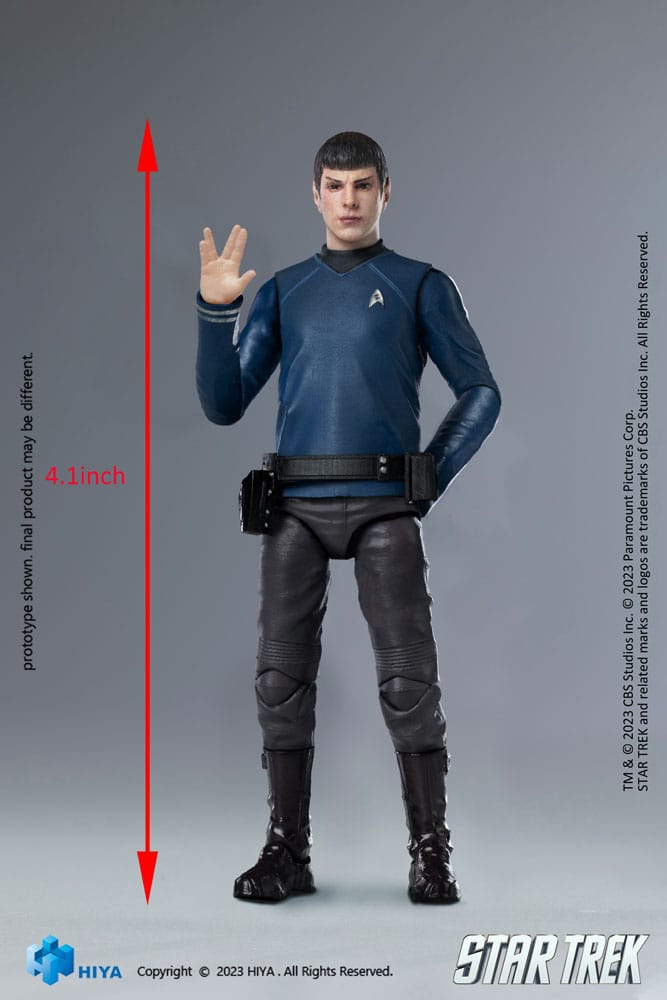 Star Trek izvrsna mini akcija Slika 1/18 Star Trek 2009 Spock 10 cm