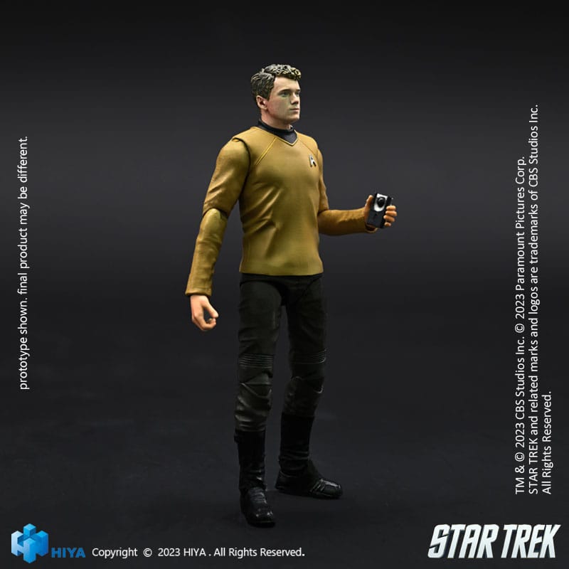 Star Trek squisito mini azione Figura 1/18 Star Trek 2009 Chekov 10 cm
