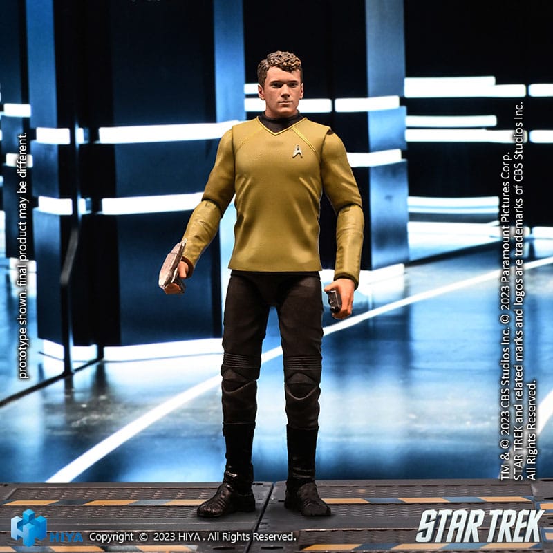 Star Trek squisito mini azione Figura 1/18 Star Trek 2009 Chekov 10 cm