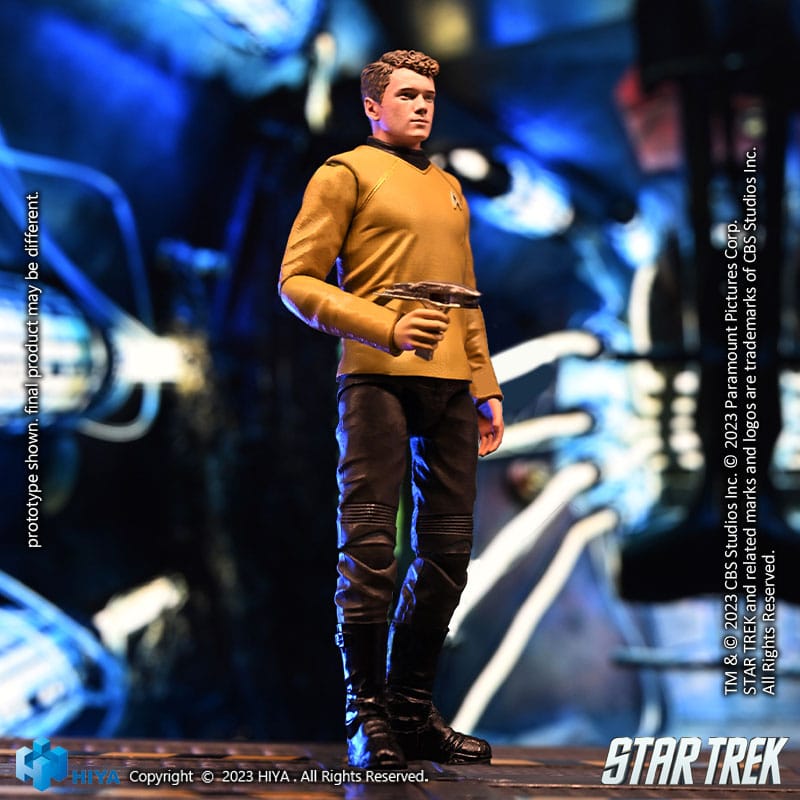 Star Trek squisito mini azione Figura 1/18 Star Trek 2009 Chekov 10 cm