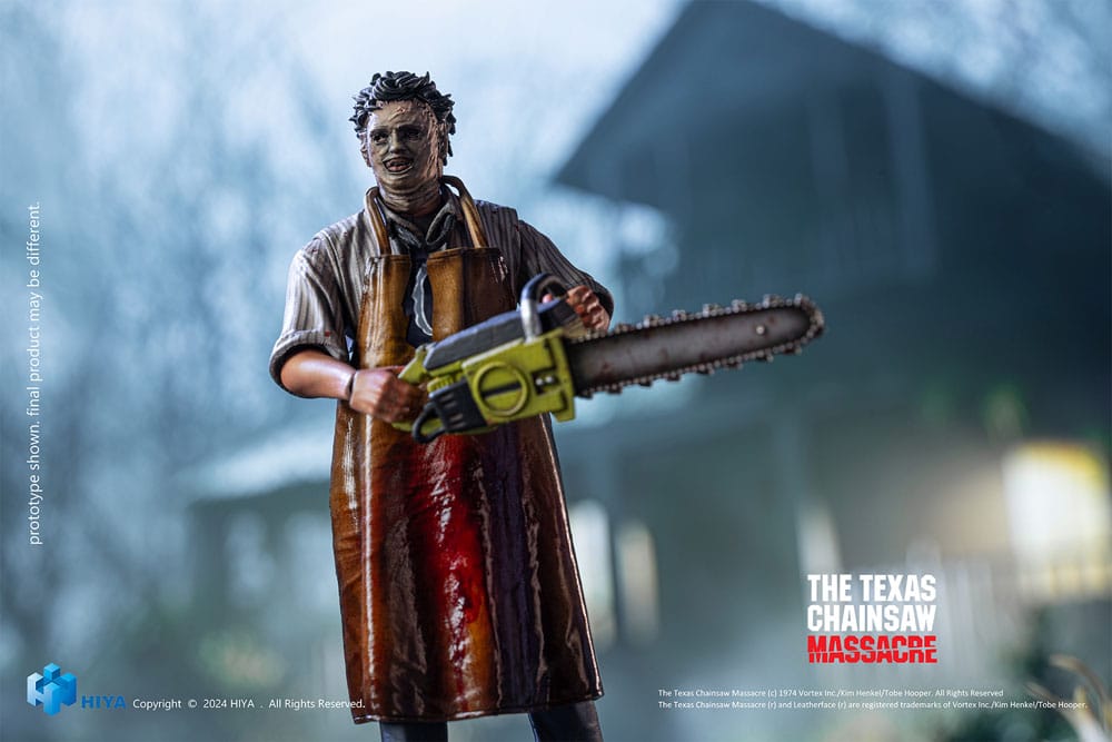 Texas Chainsaw Massacre (1974) Udsøgt mini -handling Figur 1/18 Killing Mask 11 cm