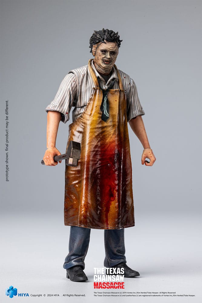 Texas Chainsaw Massacre (1974) Udsøgt mini -handling Figur 1/18 Killing Mask 11 cm