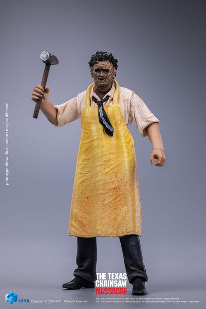 Texas Chainsaw Massacre (1974) Exquise Mini Action Figuur 1/18 Leatherface - Killing Mask Standard Ver. 11 cm
