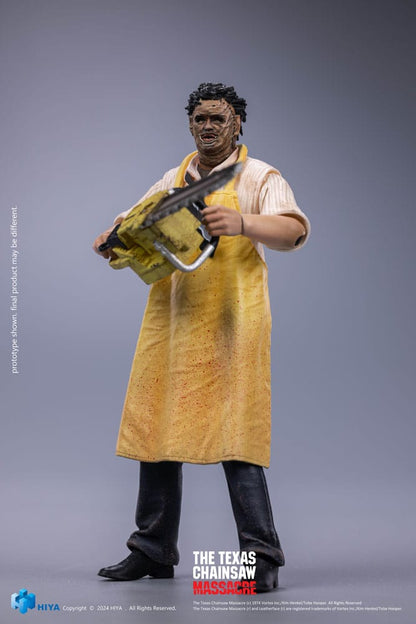 Texas Chainsaw Massacre (1974) Exquise Mini Action Figuur 1/18 Leatherface - Killing Mask Standard Ver. 11 cm