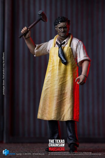 Texas Chainsaw Massacre (1974) Exquise Mini Action Figuur 1/18 Leatherface - Killing Mask Standard Ver. 11 cm