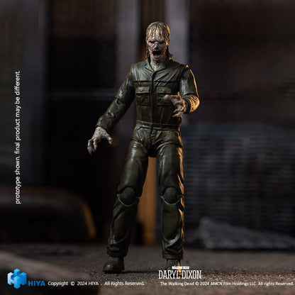 The Walking Dead Exquise Mini Action Figuur 1/18 Daryl Dixon Dark Eyes Walker 11 cm