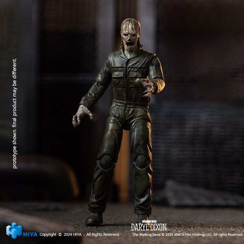 The Walking Dead utsökta Mini Action Bild 1/18 Daryl Dixon Dark Eyes Walker 11 cm