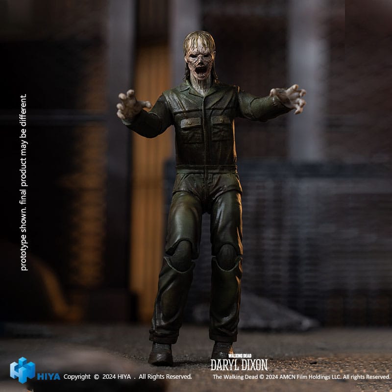 The Walking Dead utsökta Mini Action Bild 1/18 Daryl Dixon Dark Eyes Walker 11 cm