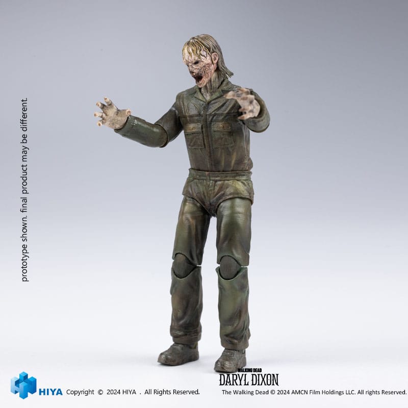 The Walking Dead utsökta Mini Action Bild 1/18 Daryl Dixon Dark Eyes Walker 11 cm