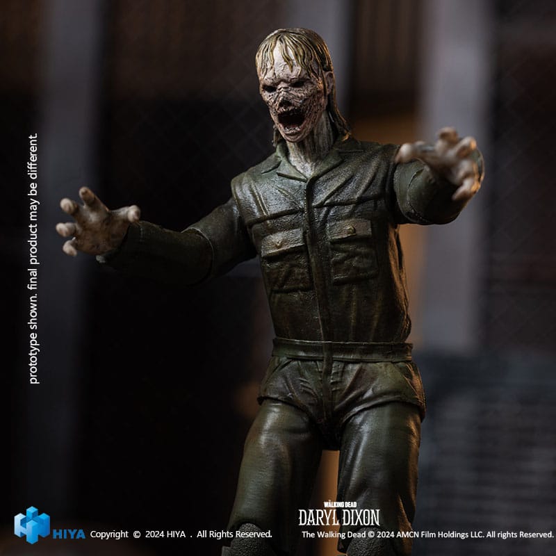 The Walking Dead utsökta Mini Action Bild 1/18 Daryl Dixon Dark Eyes Walker 11 cm