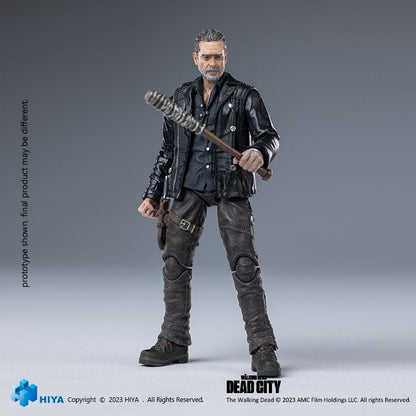 The Walking Dead Zarif Mini Aksiyon Şekil 1/18 Dead City Negan 11 cm