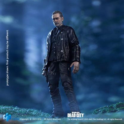 The Walking Dead Zarif Mini Aksiyon Şekil 1/18 Dead City Negan 11 cm