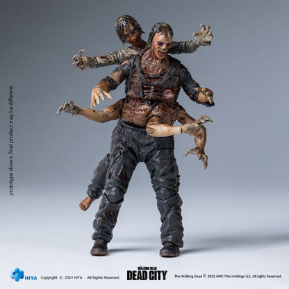 The Walking Dead Zarif Mini Aksiyon Şekil 1/18 Ölü Şehir Walker King 11 Cm