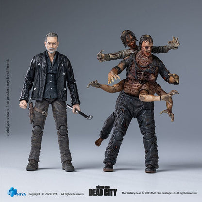 The Walking Dead Zarif Mini Aksiyon Şekil 1/18 Ölü Şehir Walker King 11 Cm