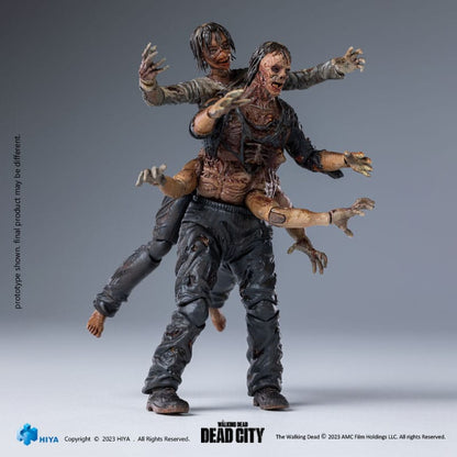 The Walking Dead Zarif Mini Aksiyon Şekil 1/18 Ölü Şehir Walker King 11 Cm