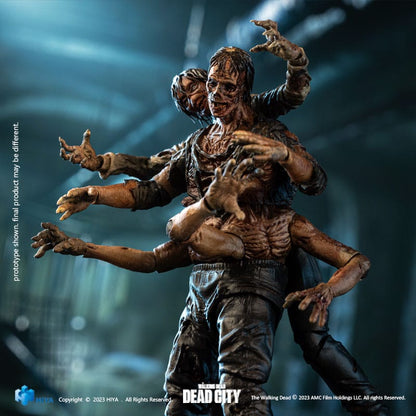 The Walking Dead Zarif Mini Aksiyon Şekil 1/18 Ölü Şehir Walker King 11 Cm