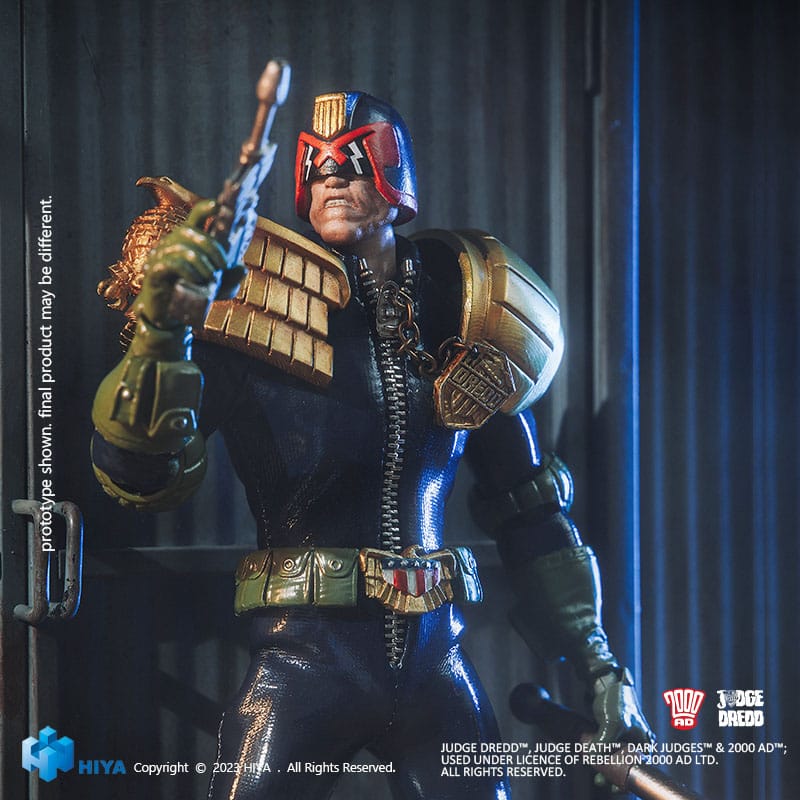 Judge Dredd Exquisite Super Series Actionfigur 1/12 John Rambo 15 cm